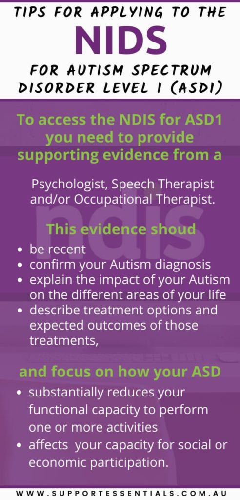 infographic tips for applying to ndis for asd1
