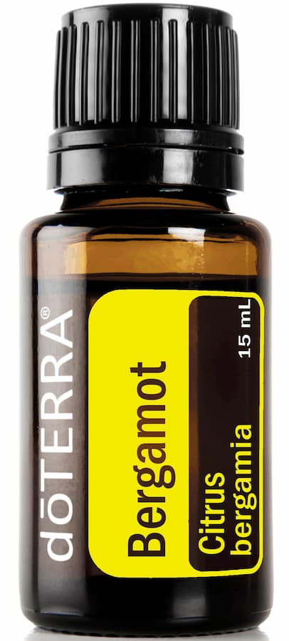 a 15ml doTERRA Bergamot essential oil bottle