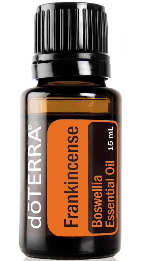 15ml bottle of doterra frankincense essential oil